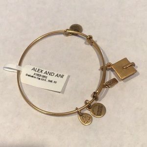 Alex and Ani graduation cap bracelet